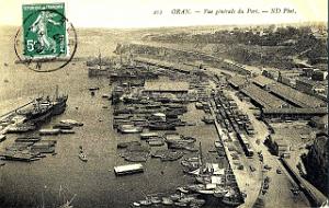 Oran- 115- travail sur les quais
